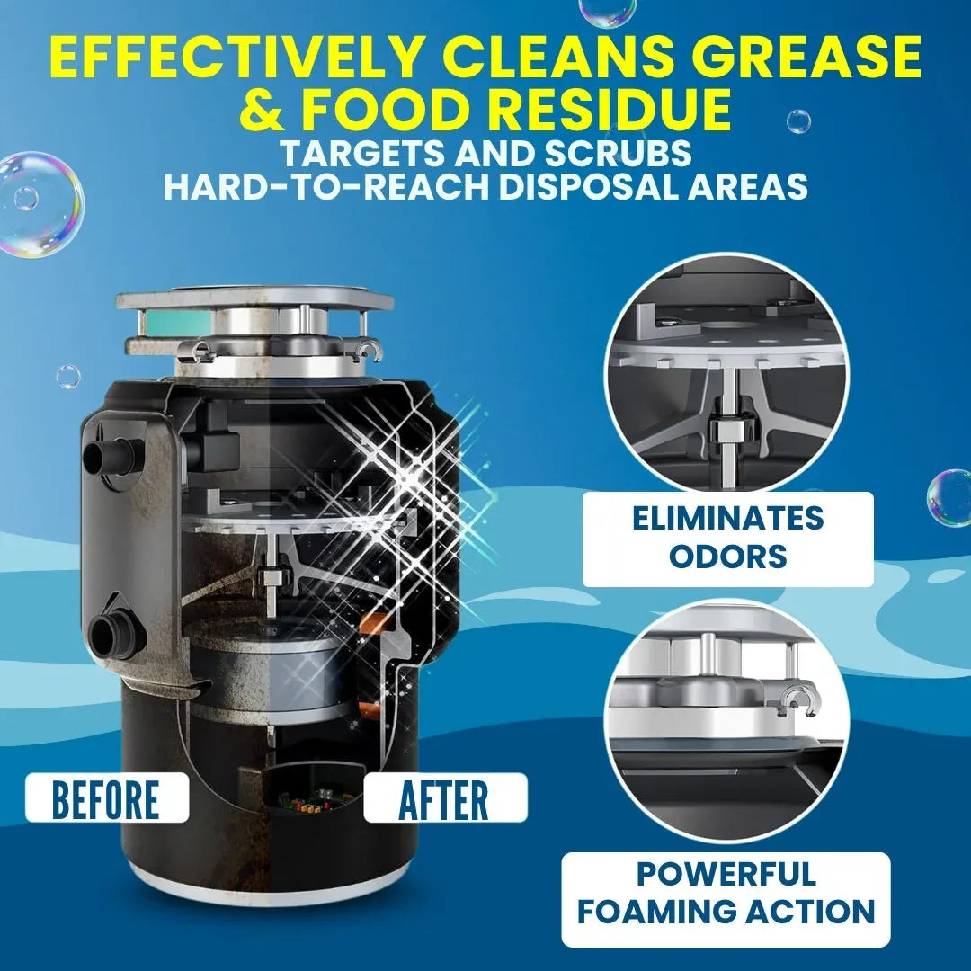 LemonBlast™ – Fizzing Drain Cleaner & Odor Eliminator Tablets (Buy 1 Get 1 Free | 12pcs+12pcs)