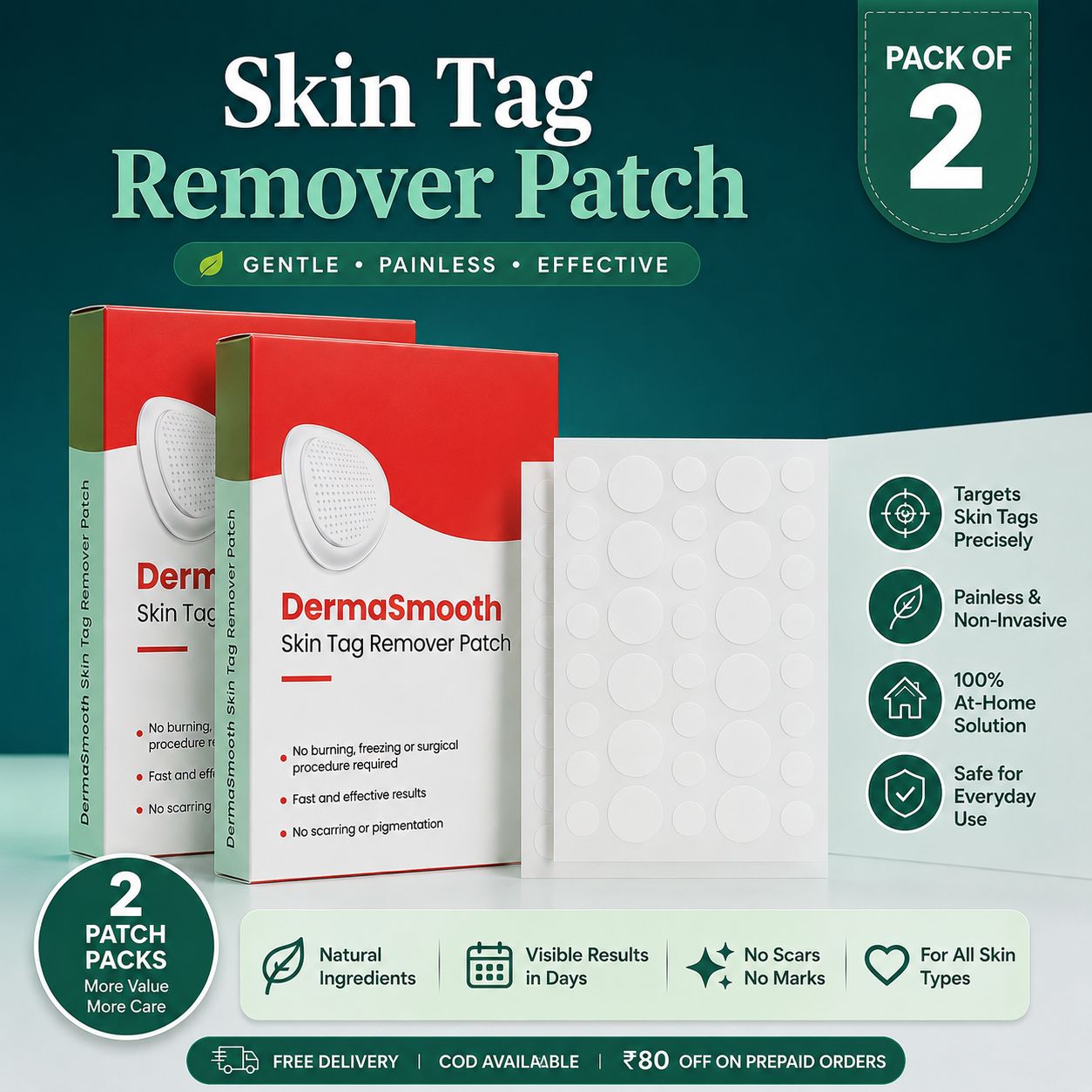 DermaSmooth™ – Skin Tag Remover for Gentle & Easy At-Home Removal