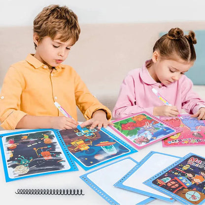AquaWonder™ Magic Water Coloring Book (Buy 1 Get 3 Free)
