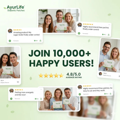 Ayurlife™ Patch – Natural Sugar Regulating Foot Patch