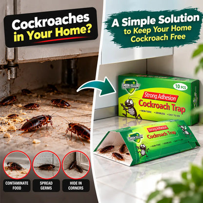 Pestora™ Non-Toxic Cockroach Trap for Kitchen & Home