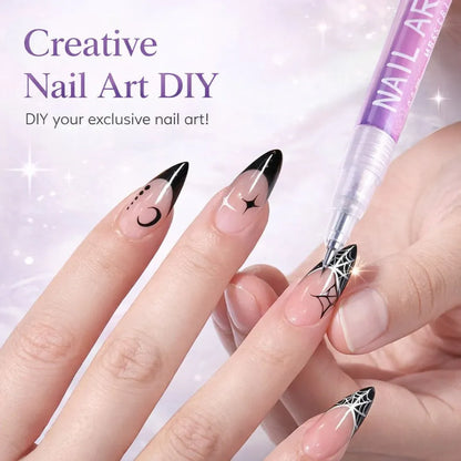 L'Artiste™ 0.5mm Professional Nail Art Pen - Set of 12 Colors