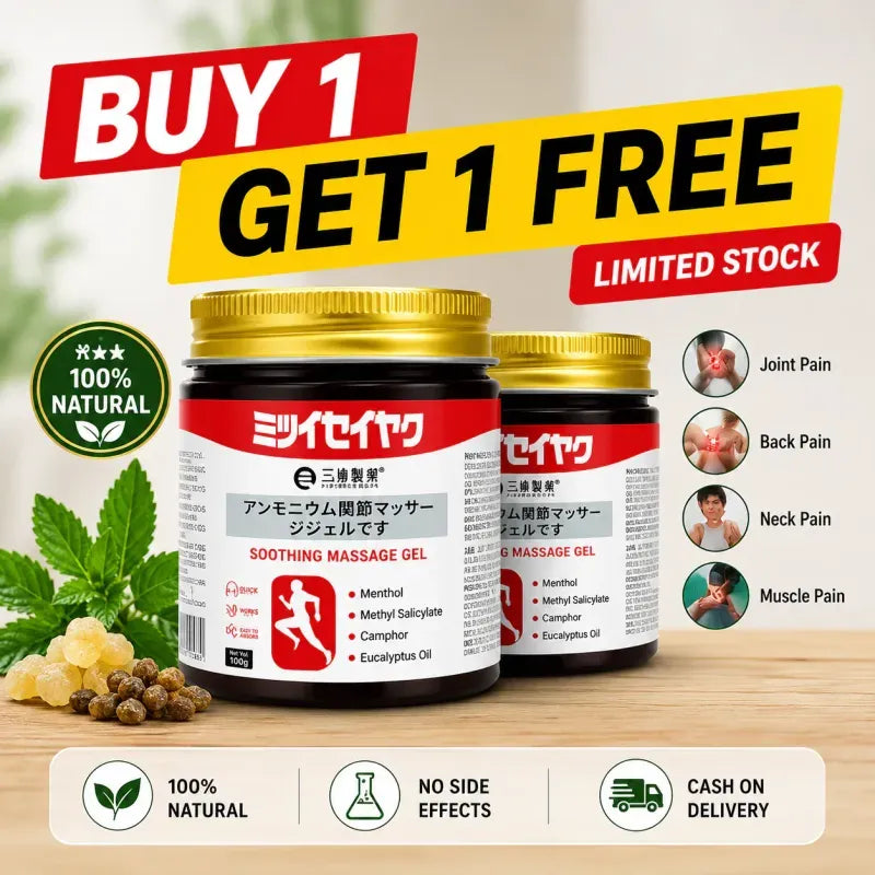 Takumi™ – Japanese Massage Gel for Joint Stiffness & Muscle Soreness