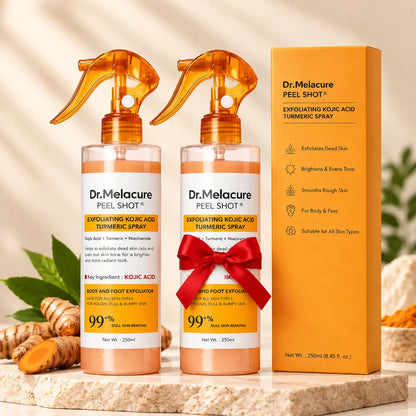 Dr. Melacure™ Full Body Kojic Acid & Turmeric Exfoliating Spray For Smooth & Clear Skin