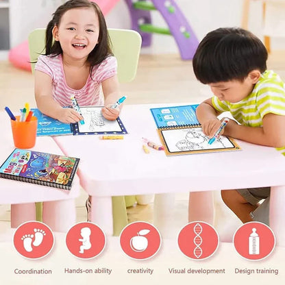 AquaWonder™ Magic Water Coloring Book (Buy 1 Get 3 Free)