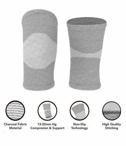 Reflex™ Bamboo Compression Knee Sleeve(Pack Of 2)